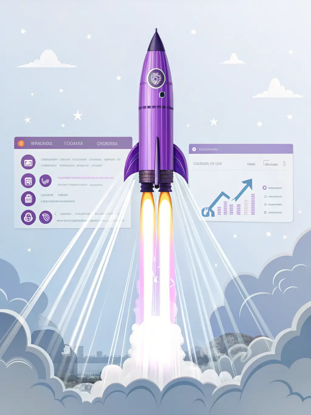 A focused image of a target with keywords surrounding it, symbolizing precise keyword targeting for an SEO campaign, used to illustrate the importance of selecting the right keywords.
